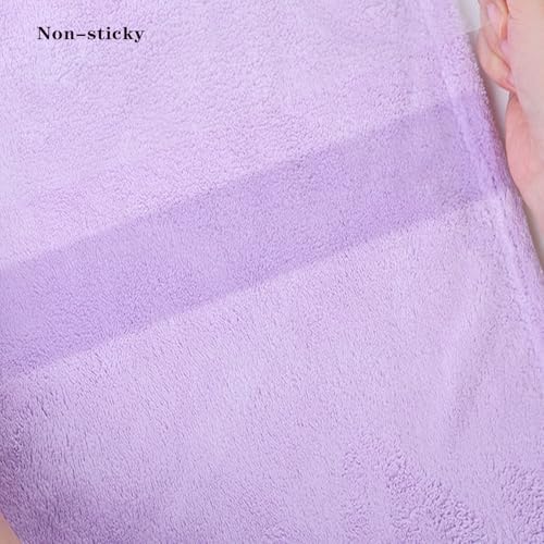 IFaryMes Toddler Bath Towel with Hood Purple-Cat