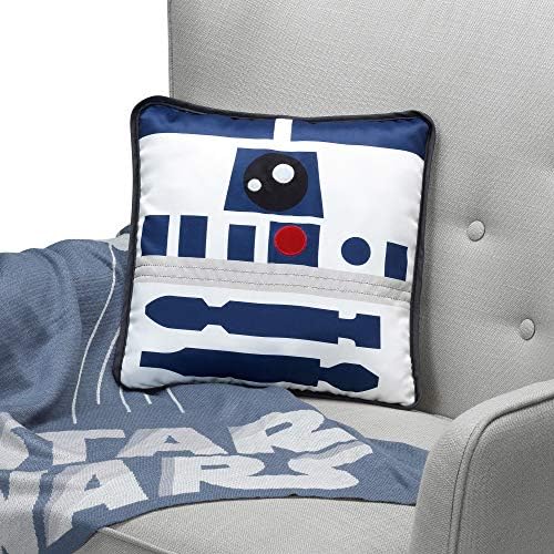 Lambs Ivy Star Wars R2D2 Decor Throw Pillow 1