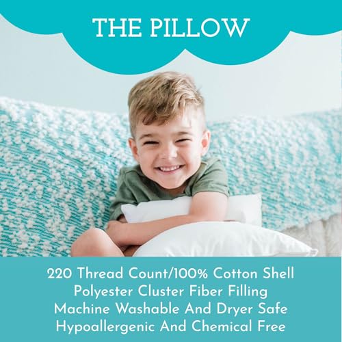 Little Sleepy Head Toddler Pillow with Case - 13x18