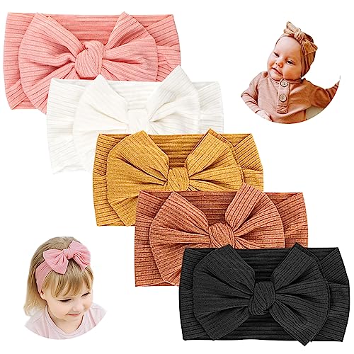 DRESHOW BQUBO Baby Headband with Bow for Girls