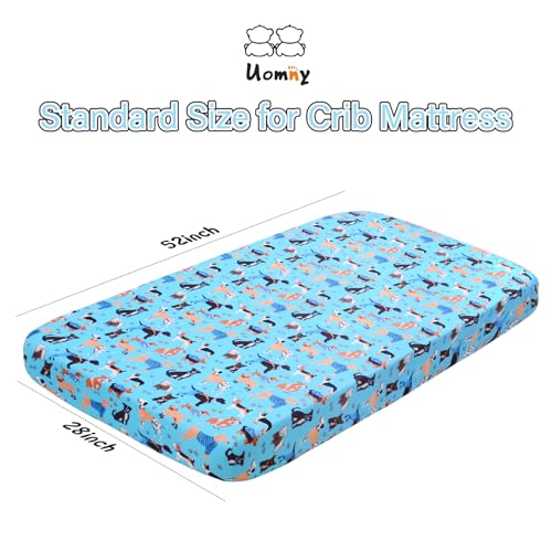 UOMNY Crib Sheet with 360 Degree Wrap