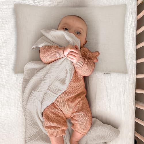 Wimist Toddler Pillowcases 2 Pack 13x18in Muslin 1