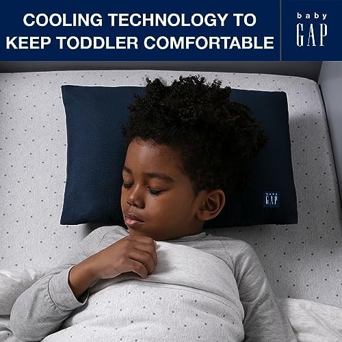 Delta Children Gap Toddler Pillow with Cooling Covers