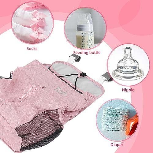 FAVOMOTO 1pc Multifunctional Crib Storage Bag