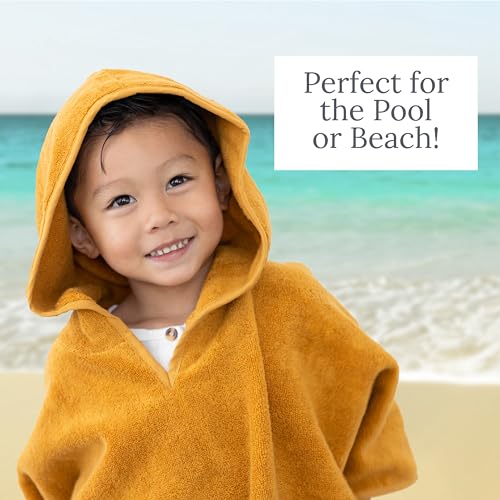 Natemia Towel Poncho for Kids - Organic Cotton