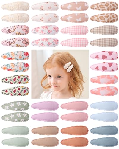 Doboi Baby Headbands Set - 20PCS with Big Bows and 8PCS Clips
