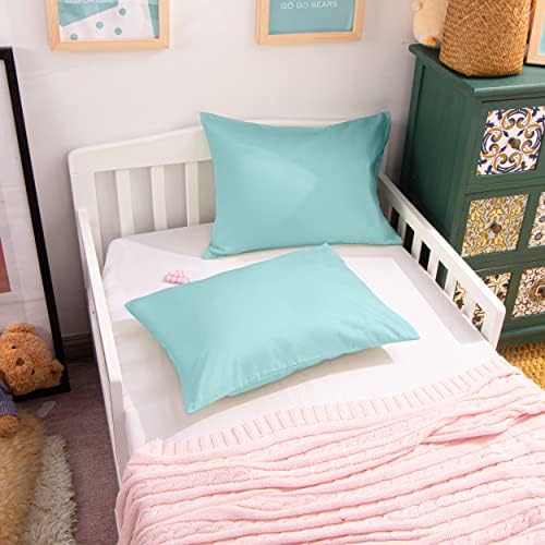 NTBAY Egyptian Cotton Toddler Pillowcases Set of 2 1