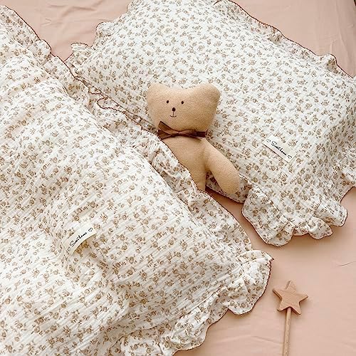 BuLuTu 4-Layer Muslin Cotton Toddler Pillowcase
