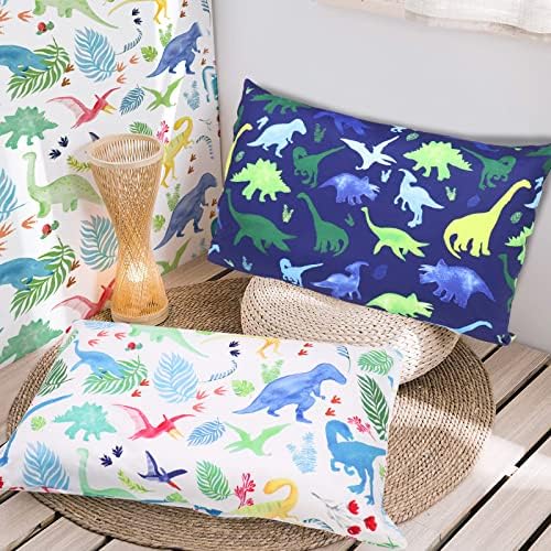 TANOFAR Dinosaur Pillowcase 2 Pack Toddler